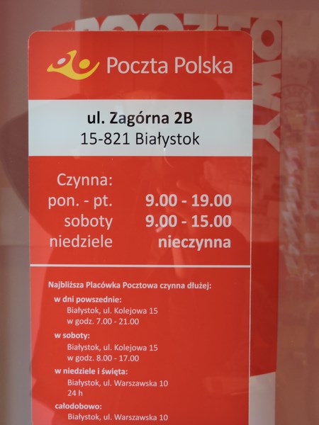 Poczta Polska UP Białystok 11